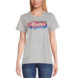 WOMEN’S MAMA STARS GRAPHIC TEE SHORT SLEEVES